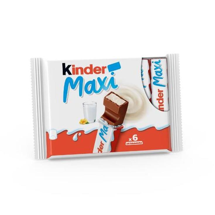 CHOCOLATE KINDER MAXI 6 UDS KINDER PQTE 126 GR