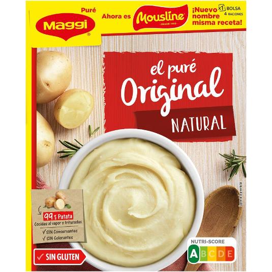 PURÉ PATATAS MOUSLINE PQTE 115 GR