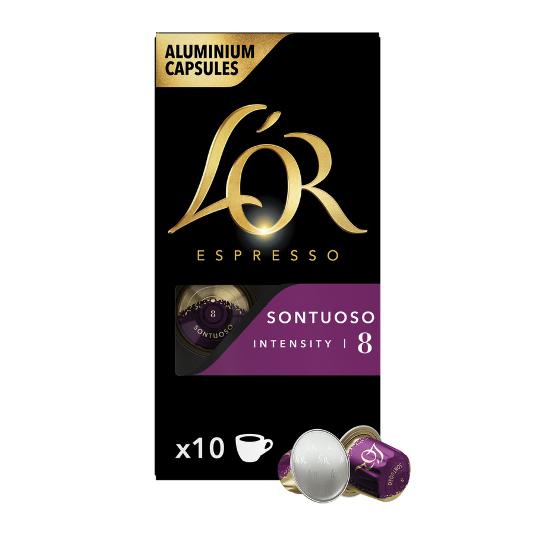 CAFE CAPSULAS (NESP.) SONTUOSO LÓR ESTCHE 10 UD