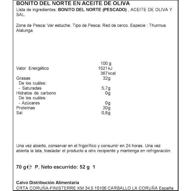 BONITO NORTE AC.OLIV X3 SPAR PACK 156 GR