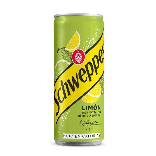 REFRESCO LIMON SCHWEPPES LATA 33 CL