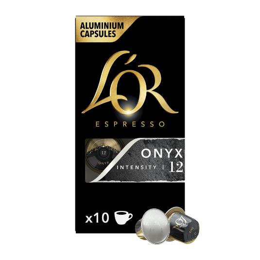 CAFE CAPSULAS (NESP.) ONYX LÓR ESTCHE 10 UD
