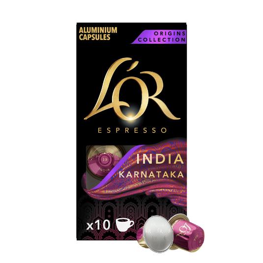 CAFE CAPSULAS (NESP.) INDIA LÓR ESTCHE 10 UD