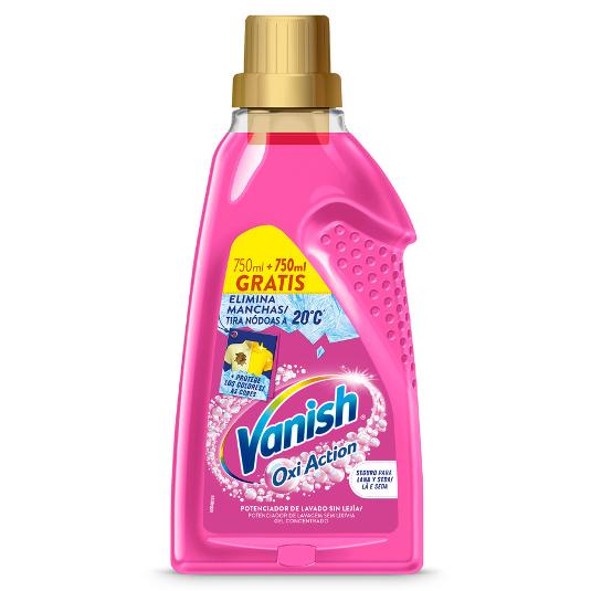 QUITAMANCHAS OXI ROSA 750+750 VANISH BTLLA 1500 ML