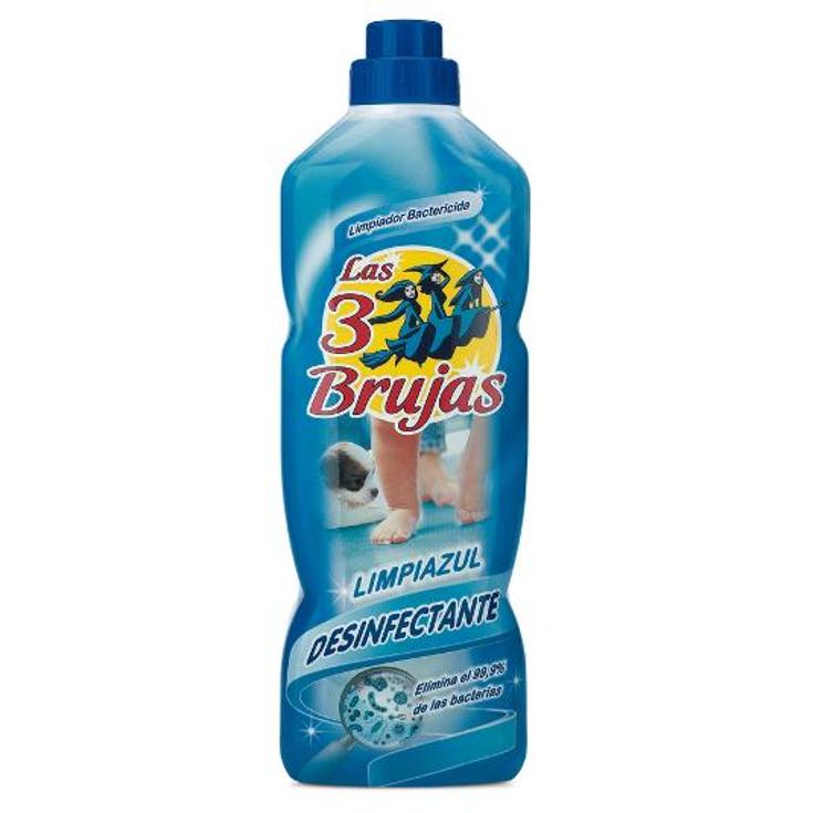 LIMPIADOR ANTIBAC.LIMPIAZUL LAS 3 BRUJAS BTLLA 1 LT