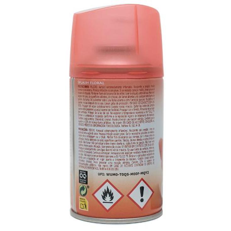 AMBIENT.COOPERMATIC REC.FLORAL SPLASH DIFUS 250 ML