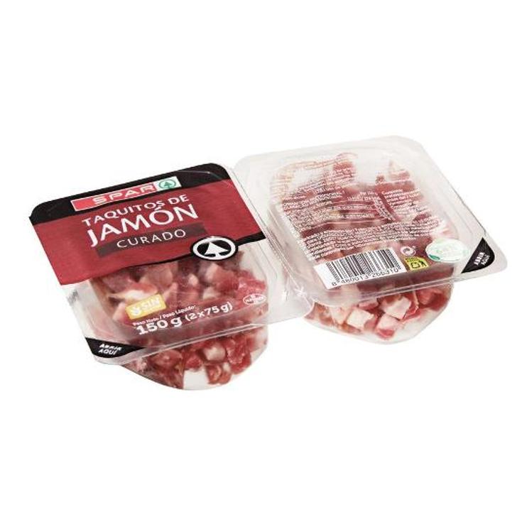 TAQUITOS JAMON SERRANO 2X75 SPAR PACK 150 GR