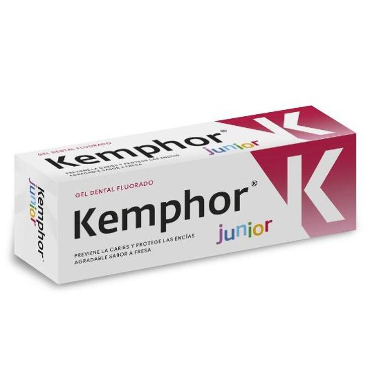 DENTIFRICO GEL JUNIOR +0 AÑOS KEMPHOR TUBO 75 ML