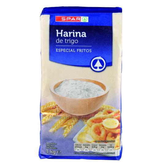 HARINA ESPEC.FRITOS Y REBOZADOS SPAR PQTE 1 KG