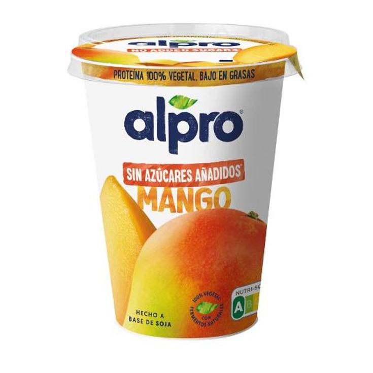 YOGUR VEGETAL S/AZ.MANGO ALPRO UNIDAD 500 GR
