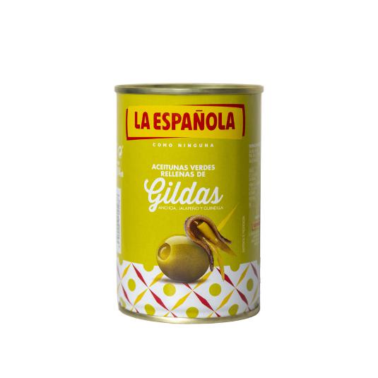 ACEITUNAS RELLENAS DE GILDAS LA ESPAÑOLA LATA 130 GR