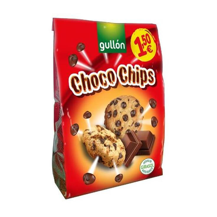 GALLETAS MINI CHOCO CHIPS GULLON BOLSA 175 GR