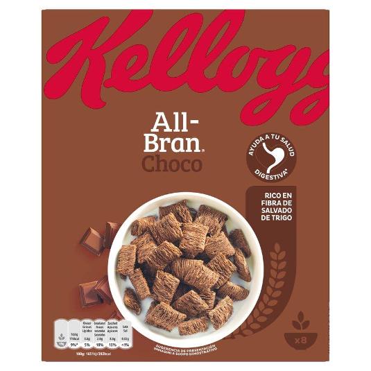 CEREALES ALL-BRAN CHOCOLATE KELLOGG PQTE 375 GR