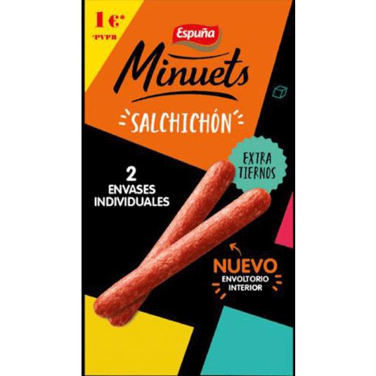 SNACK SALCHICHON MINUETS PACK