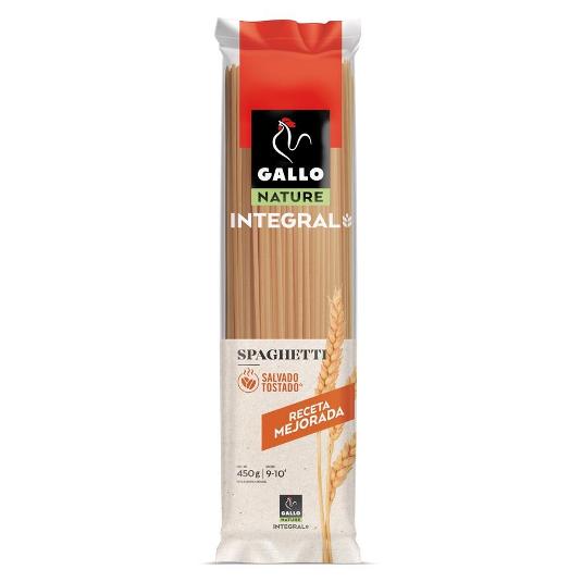 SPAGHETTI INTEGRAL GALLO PQTE 450 GR