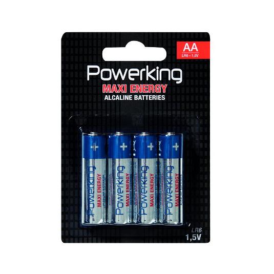 PILAS ALCALI.LR06 1 5V 4U. POWERKING BLIST 1 UD
