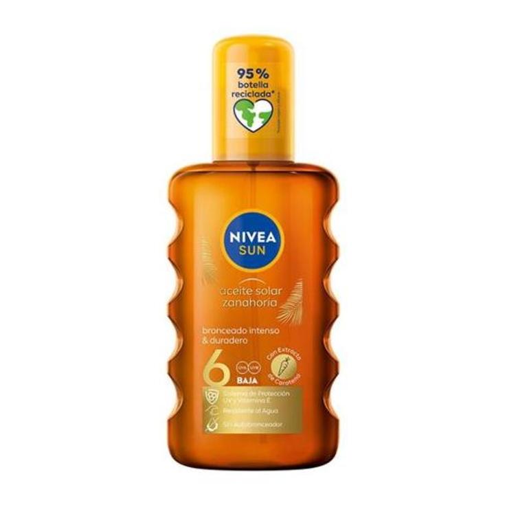 ACEITE SOLAR ZANAHORIA F/6 NIVEA SPRAY 200 ML