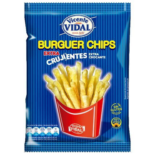 PATATAS FRITAS BURGUER VIDAL BOLSA 95 GR