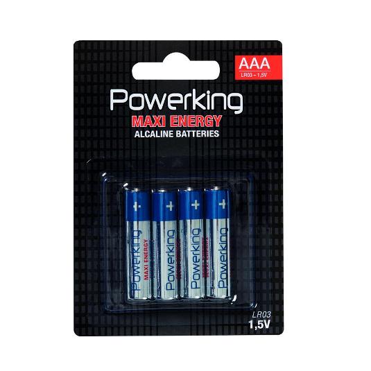 PILAS ALCALI.LR03 1 5V 4U. SPAR/POWERKI BLIST 1 UD