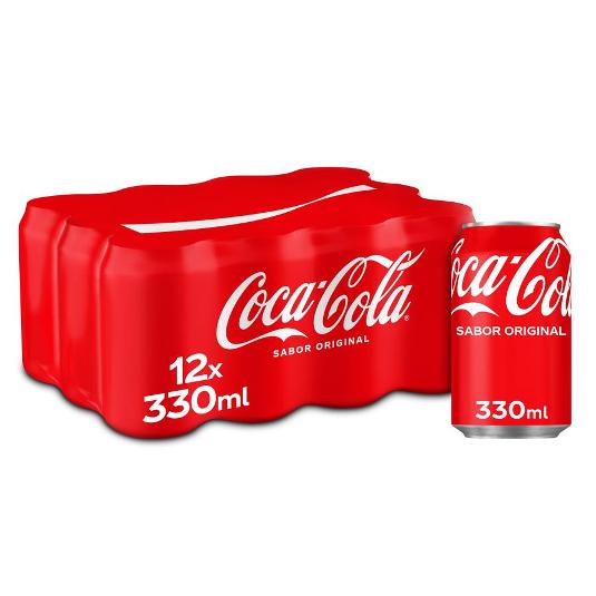 COCA COLA LATA 12X33 CL. COCA COLA PACK 396 CL