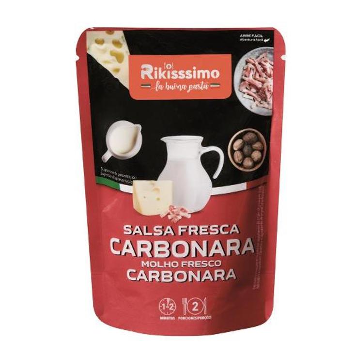 SALSA FRESCA CARBONARA RIKISSSIMO UNIDAD 200 GR