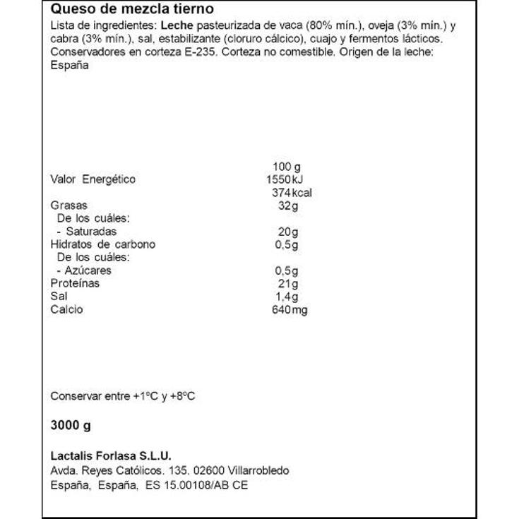 QUESO TIERNO AL CORTE EL CIGARRAL