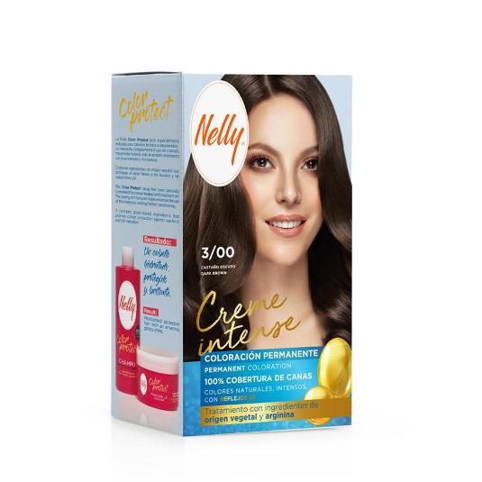 TINTE CABELLO CASTAÑO OSCUR.Nº3 NELLY CAJA 1 UD