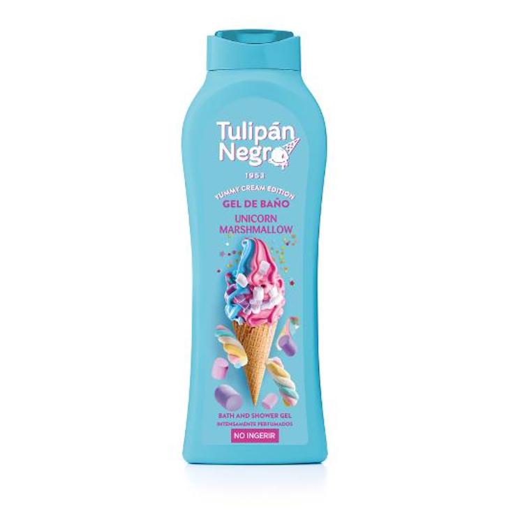 GEL BAÑO UNICORNIO TULIPAN NEGR BTLLA 650 ML