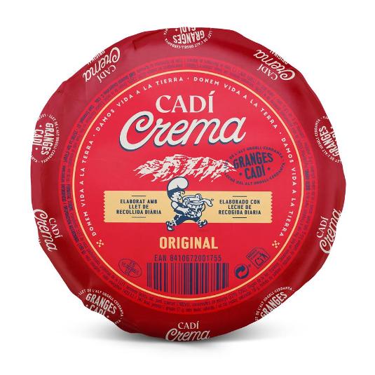 QUESO CREMA ORIGINAL MINI CADI PIEZA 900 GR