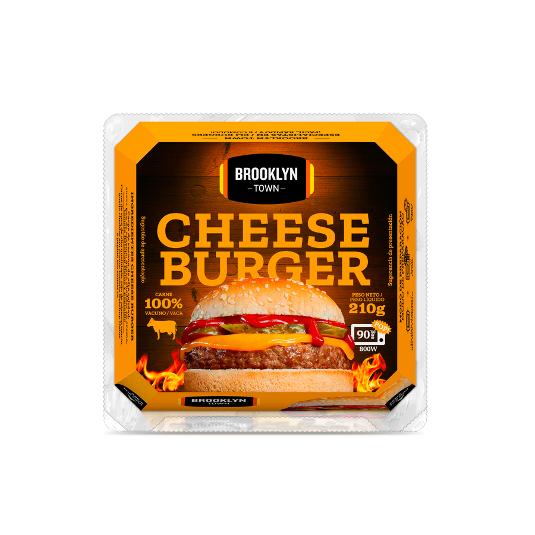 HAMBURGUESA CHESSE BURGER BROOKLYN TW UNIDAD