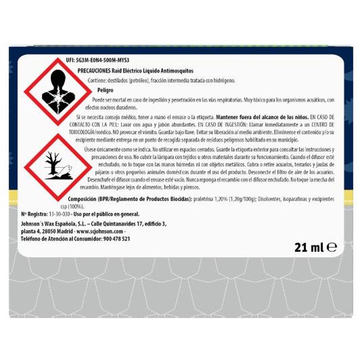INSEC.ELECT.APAR.NIÑOS LUZ +REC RAID CAJA 1 UD