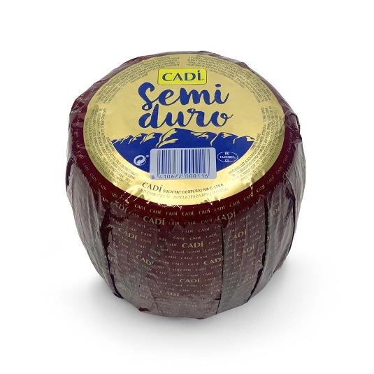 QUESO BOLA SEMIDURO AL CORTE CADI