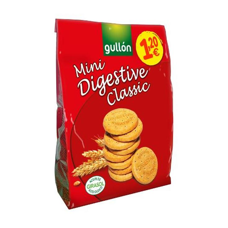 GALLETAS MINI DIGESTIVE CLASSIC GULLON BOLSA 175 GR