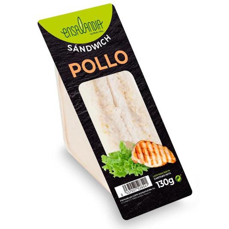 SANDWICH POLLO ENSALANDIA UNIDAD 130 GR