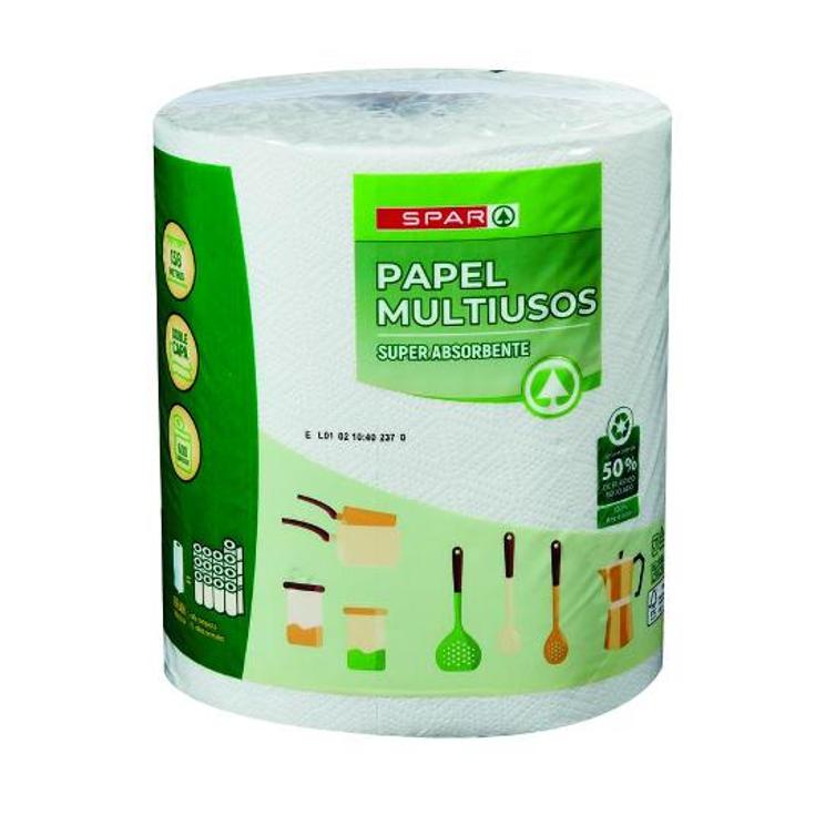 PAPEL MULTIUSOS S.ABSORBENTE SPAR ROLLO 138 MT