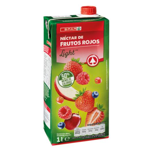 NECTAR FRUTOS ROJOS LIGHT SPAR BRIK 1 LT