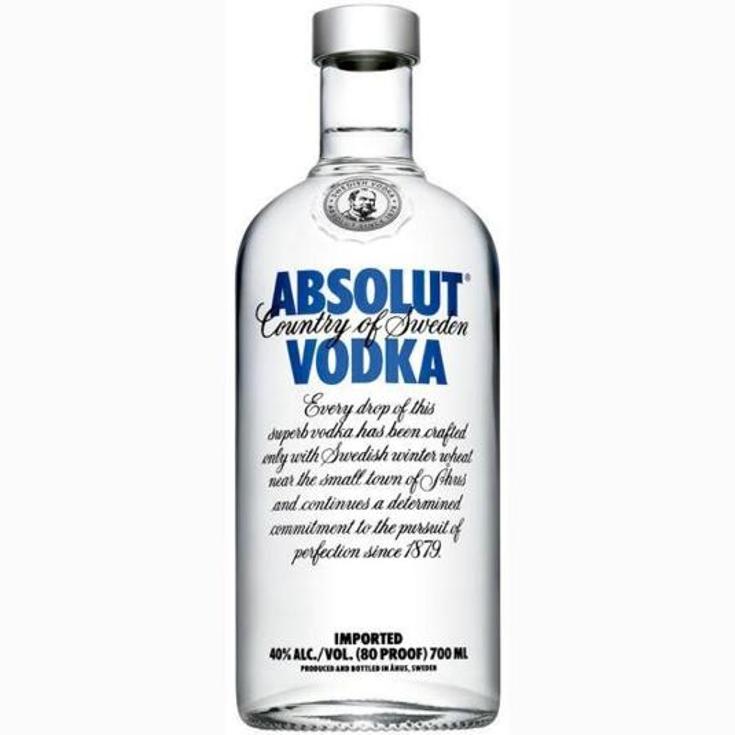 VODKA 40º ABSOLUT BTLLA 70 CL