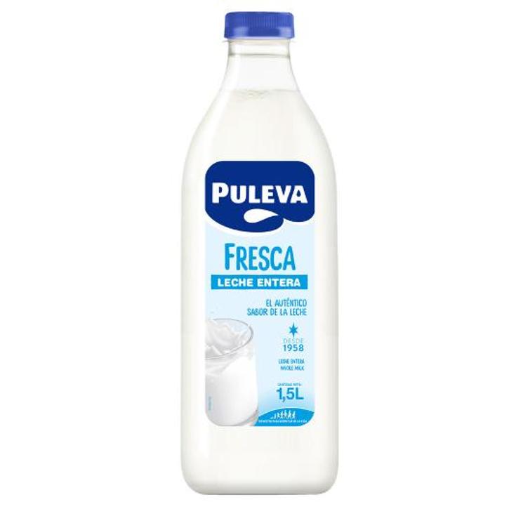 LECHE FRESCA ENTERA PULEVA BTLLA 1500 ML