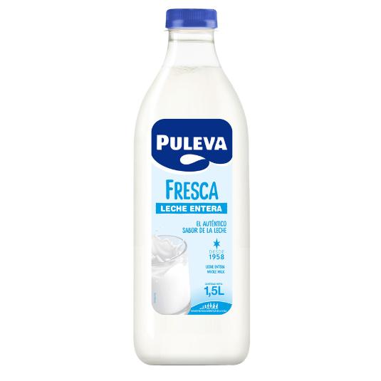 LECHE FRESCA ENTERA PULEVA BTLLA 1500 ML