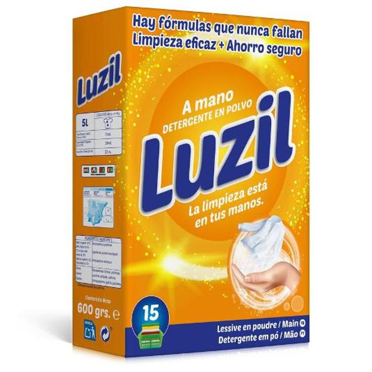 DETERGENTE A MANO LUZIL PQTE 600 GR