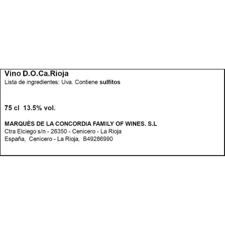 VINO TINTO RIOJA RESERVA 13,5º LAGUNILLA BTLLA 75 CL