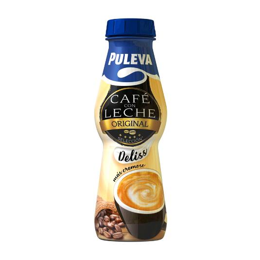 BEBIDA CAFE C/LECHE ORIGINAL PULEVA PET 220 ML