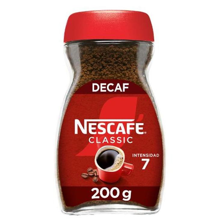 CAFE SOLUBLE DESCAFEINADO NESCAFE FRASCO 200 GR