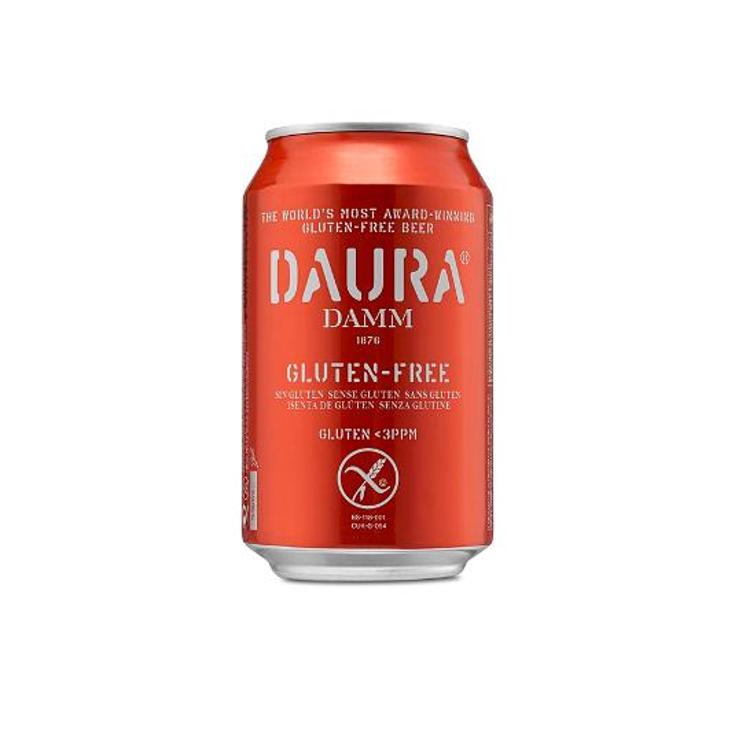 CERVEZA DAURA SIN GLUTEN 5,4º DAMM LATA 33 CL