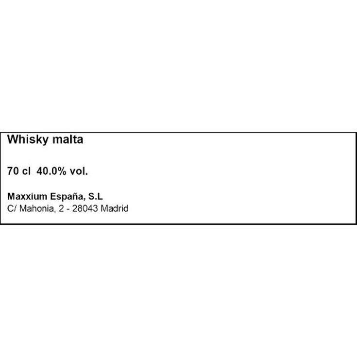 WHISKY 40Gº DOUBLE CASK MACALLAN BTLLA 70 CL