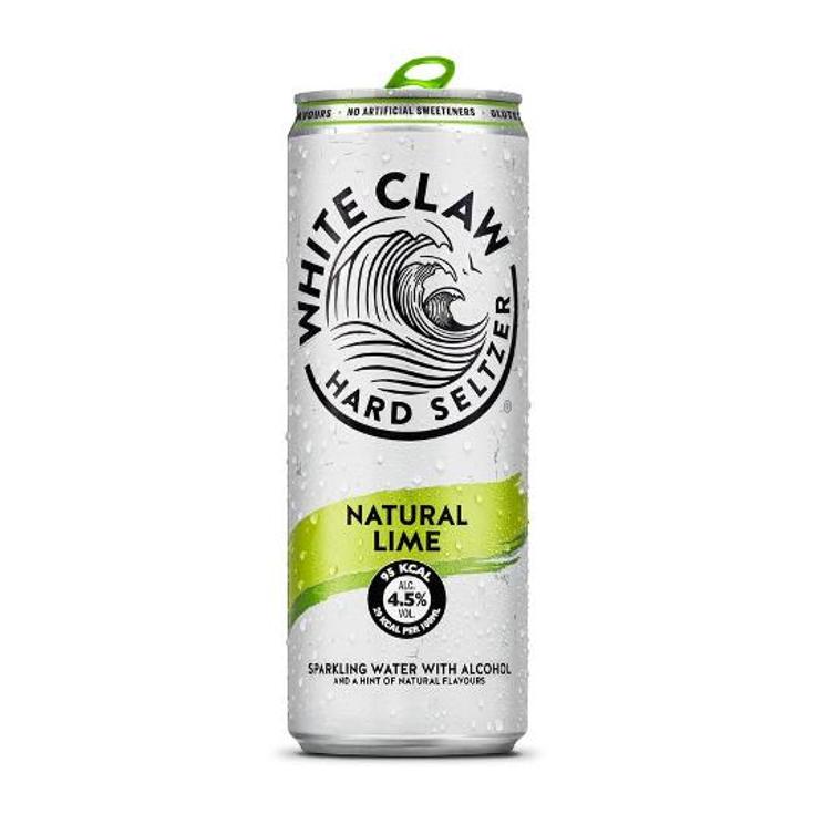 COMBINADO HARD SELTZ.LIME 4,5º WHITE CLAW LATA 33 CL