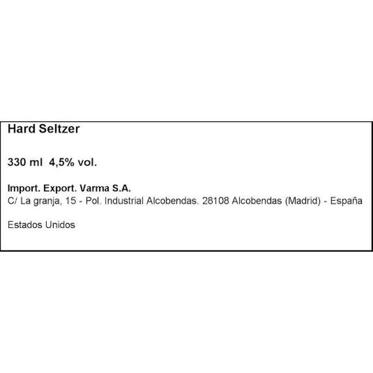 COMBINADO HARD SELTZ.LIME 4,5º WHITE CLAW LATA 33 CL