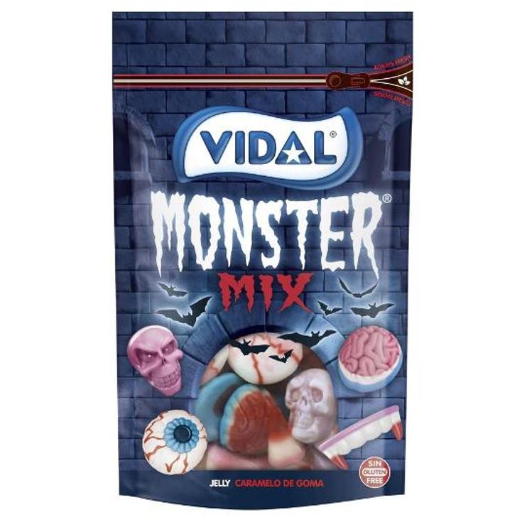 CARAMELO GOMA MONSTER VIDAL BOLSA 180 GR