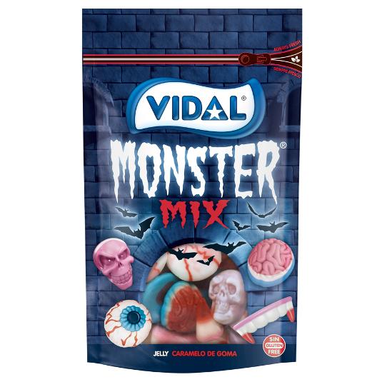 CARAMELO GOMA MONSTER VIDAL BOLSA 180 GR
