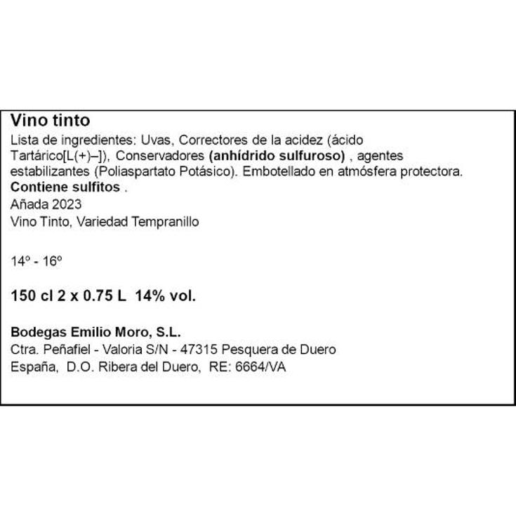 ESTUCHE CARTON RIBERA 2 BOT. FIN.RESALSO ESTCHE 150 CL